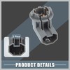 RATCHROLL Tail Light Lamp Taillight Bulb Socket Holder 81275-12501 8127512500
