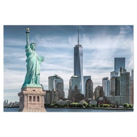 artboxONE Poster 30 x 20 cm Landmarks Cities Statue of Liberty in New York - Picture Statue of Liberty