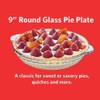 EUROSTAR GB9RND 9 Inch Round Glass Pie Plate
