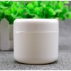 6PCS 250ML/8OZ Refillable Jars Empty White Cosmetic Containers Cases with