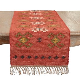 Rustic Charm Kilim Table Runner