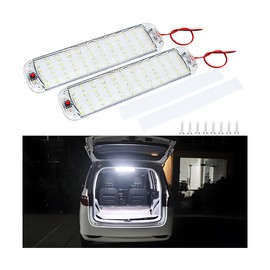 CGEAMDY 2 Stücke LED-Innenbeleuchtung 12v, LED Auto Innenbeleuchtung Mit On/Off Schalter, Universal Dekoratives Innenraumbeleuchtung Für Autos Wohnmobiles LKW Vans Bus Caravan Boot Wohnwagen