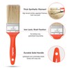ValueMax Paint Brushes 5-Pack, Paint Brush Set with 4 Sizes,