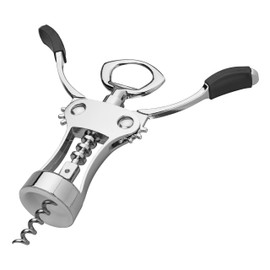 Chef Aid Corkscrew, Soft Touch Levers, Ergonimic Design, Built in Bottle Opener