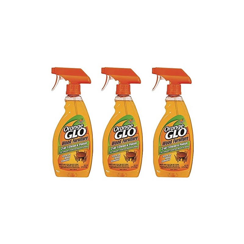 Glo 640823841079 (Pack of 3) Wood Furniture 2-in-1 Clean and