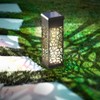 Koda Solar Mosaic Square Bollard Light (4-Pack)
