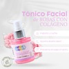 Vemare Cosmetics Tónico Facial De Rosas Con Colágeno Piel Joven