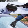 FOVAL 27" Ice Scraper Snow Brush (3 Pack), Wider Snow