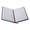 Boorum & Pease 9300R Account Book,Record-Ruled,300 Pages,14-1/8-Inch x8-5/8-Inch,Black/Red