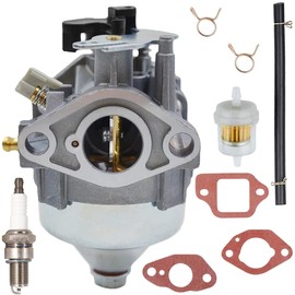 ZAMDOE 16100-Z9L-811 GCV170 Carburetor for Honda HRN216 HRX217K6 HYAA HZAA VKAA VLAA VYAA GCV170LA GCV200LA A1A G5B G5BR S3B Lawn Mover Engine Replacement Parts with Spark Plug