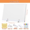 LED Drawing Board, 13.7"X10" LED Note Board with Colors, Light