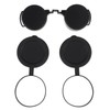 Operitacx 5sets Rubber Objective Lens Caps for Binoculars Monoculars Scratch