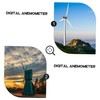 Levemolo 1 PC Handheld Digital Anemometer Compact Wind with Air