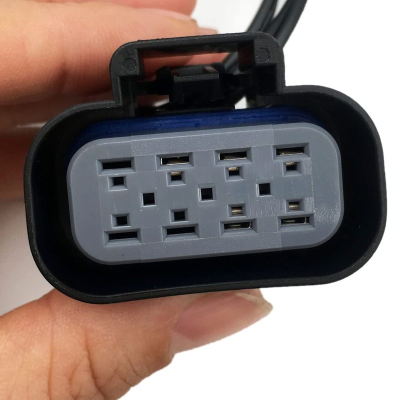 Headlight Connector Plug Compatible with Chevy Silverado/GMC Sierra 2014-2015