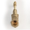 FtD BRASS Compression STOPCOCK DZR 22mm Copper x 25mm MDPE