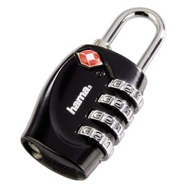 Hama TSA Luggage Combination Lock - Black
