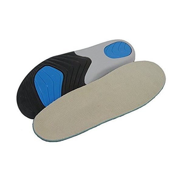 Optimal Full Orthotic Arch Support Motion Control Insole with Met Pad by Ciabatta's (Women's11-12 / Men's 10-11)