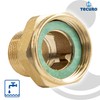 tecuro Screw connection 3/4 inch union nut x 1/2 inch