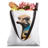 Multiple Exposure Art Ostrich Ostriches Tote Bag