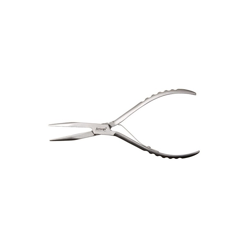 triangle Fish Bone Pliers, Silver