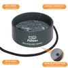 Fuliuna Large Heated Water Bowl, Outdoor Heated Dog Bowl with