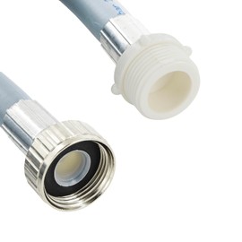 DEKAROX Inlet Hose Extension 3 m 3/4 Inch Straight/Straight Female Thread F/M 25 °C Universal for Washing Machine Dishwasher Tumble Dryer Connection Male/Female