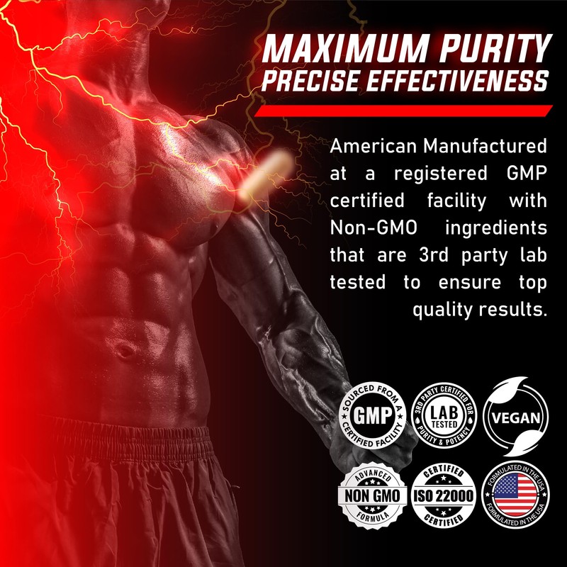 Berberine Extract Capsules - 7050mg Formula Pills with Black Pepper