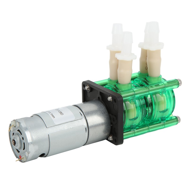 Dual Head High Flow Corrosion Resistant Peristaltic Pump Liquid Dosing