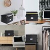 DEEGO Fireproof Document Box, Water-Resistant File Organizer Box with Lock