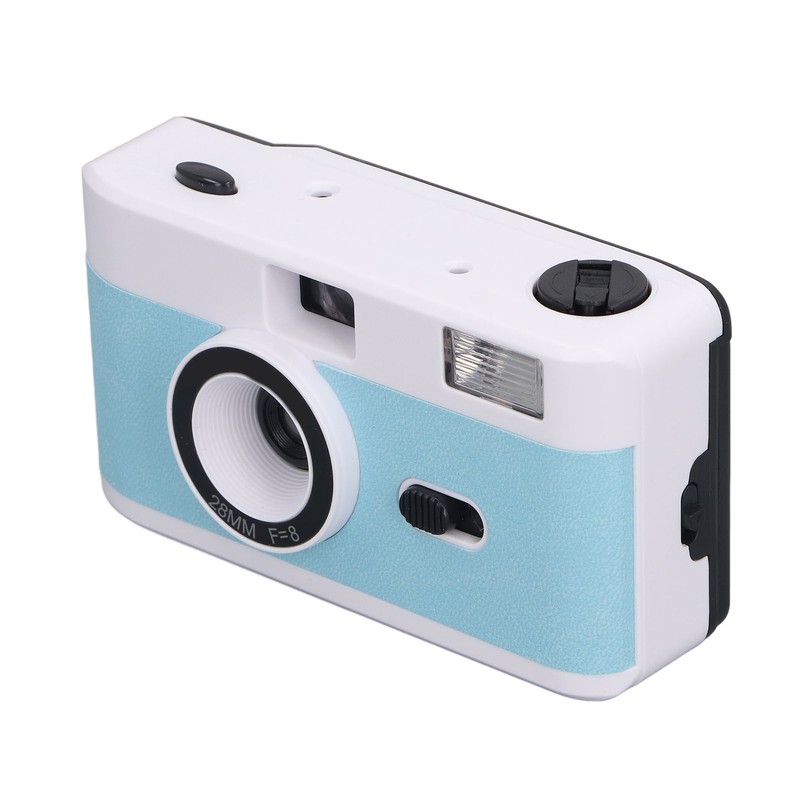 35MM Film Camera Reusable Lightweight Vintage Camera Built in Flash