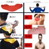 （ ST TS)スクワットパッド重量挙げウエートリフティング肩保護グリッパーネック 3D バーベルパッド筋トレ首 肩 胸サポート(③レッド)