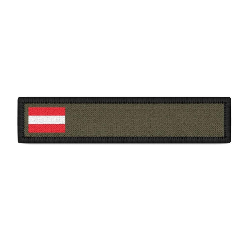 Copytec Austria Uniform #38638 Name Plate Austria Professional Olive Name