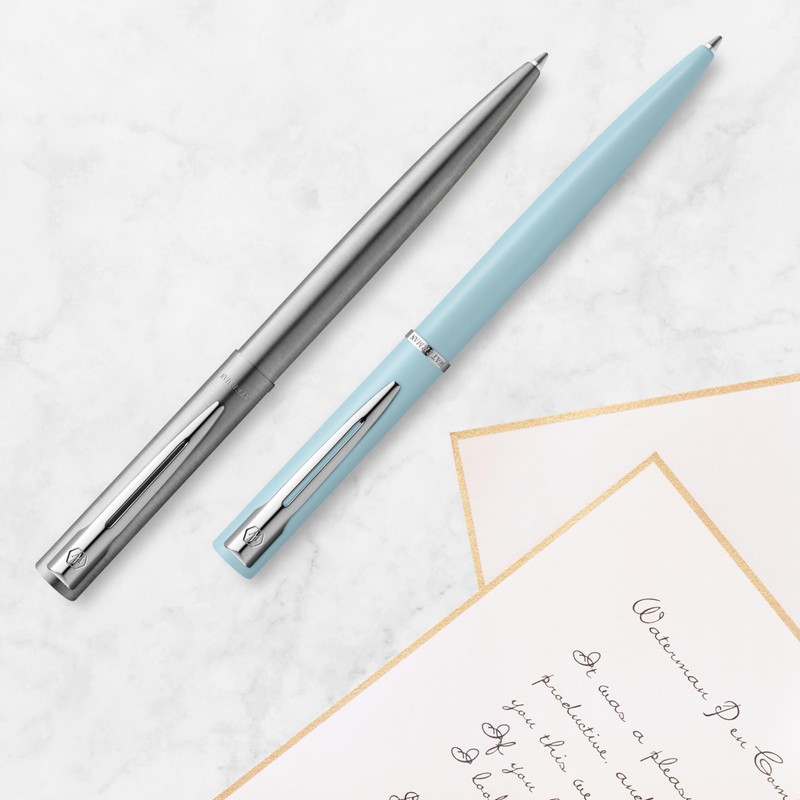 Waterman Allure Ballpoint Pen | Stainless Steel | Medium Point