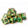 Cusdie Metal Dice Set, 7 Pcs DND Metal Dice, Dragon