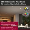 Paulmann Nova Coin 92438 LED Recessed Light Round 84 mm