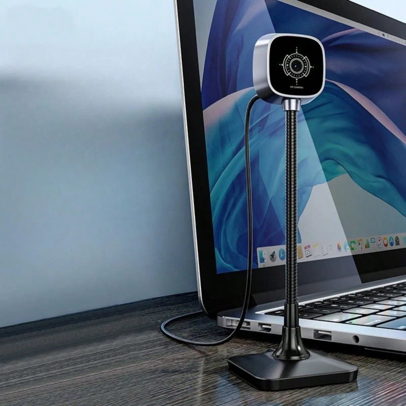 Cámara Web De Escritorio Con Soporte Flexible Y Cámara Usb