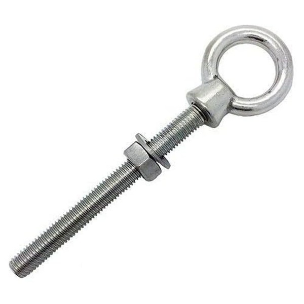 Romak 971720 Stainless Steel Eye Bolt, M6 X 80 mm