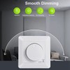 Tuperoymse LED Dimmer Switch Flush-Mounted Dimmer 5-300 W Dimmer Switch