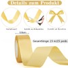 30 Yards Gold Satin Ribbon 1 1/2inch, Craft Fabric Ribbon