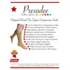 Presadee Calcetines originales de compresión con cremallera de 20-30 mmHg