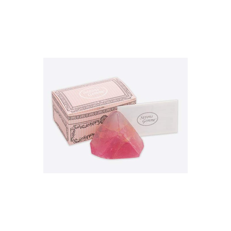 Savons Gemme Soap Fragrance Soap Rose Quartz Mini Gift