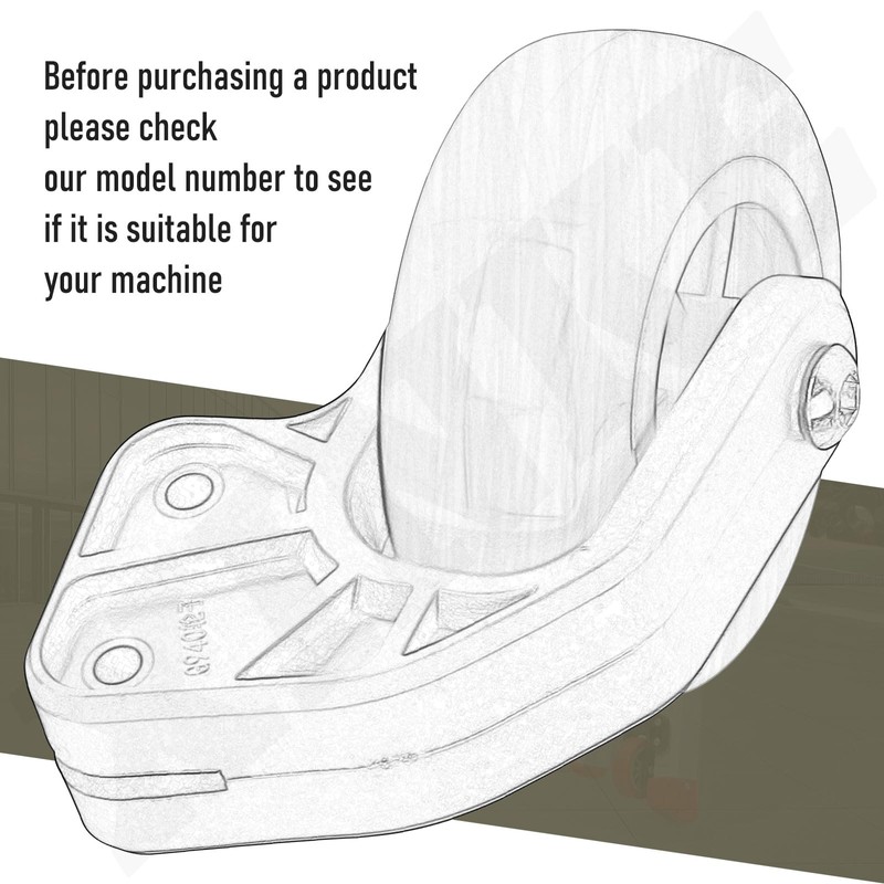 10940 Tip & Glide Wheel Kit Compatible with Little Gia-nt