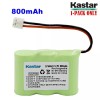 Kastar 1 x 2/3AA 3.6V 800mAh EH Ni-MH Battery for