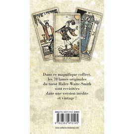Coffret Tarot Vintage: Avec 78 cartes et 1 livre d'accompagnement