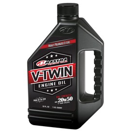 Maxima Racing Oils 30-11901-3PK V-Twin 20w50 Full Syntheic Engine Oil 32 oz Bottle, 3-Pack