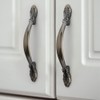 SagaSave 6 Pcs Vintage Cabinet Handles, Carved Drawer Pull Handles