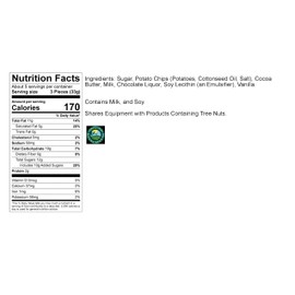 Asher's Chocolate Company, Delicious Chocolate Potato Chip Clusters, Made from the Finest Kosher Chocolate, Family Owned Since 1892 (6oz, Milk Chocolate)