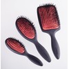 Cricket Centrix Large Carbon Paddle Hair Brush, Anti-Static Boar Bristles,