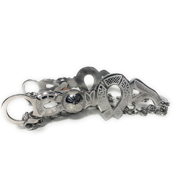 5 1/8" Mexican Horse Bit, Freno Charro