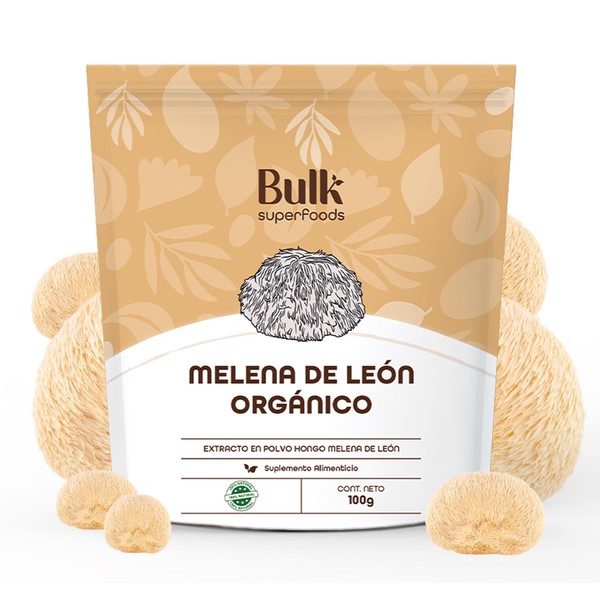 BULK SUPERFOODS - Extracto de Melena de León Orgánico en